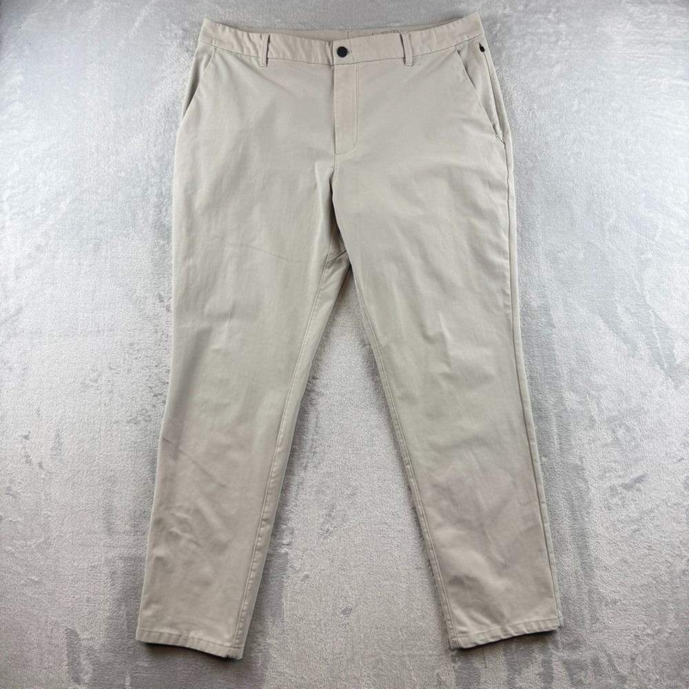 7 Diamonds Infinity Pants Mens 38x30 Gray Performance Tech Stretch